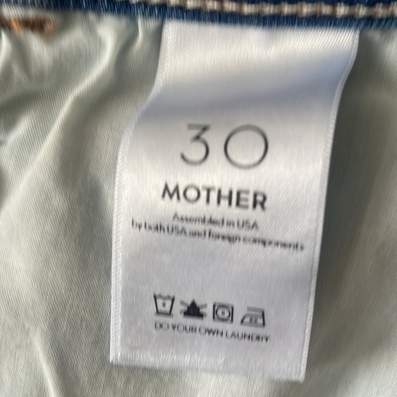 MOTHER The Snap Down Mini Skirt in
Heart of Glass - Picture 10 of 10